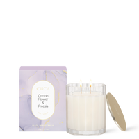 Cotton Flower and Freesia Soy Candle 350g